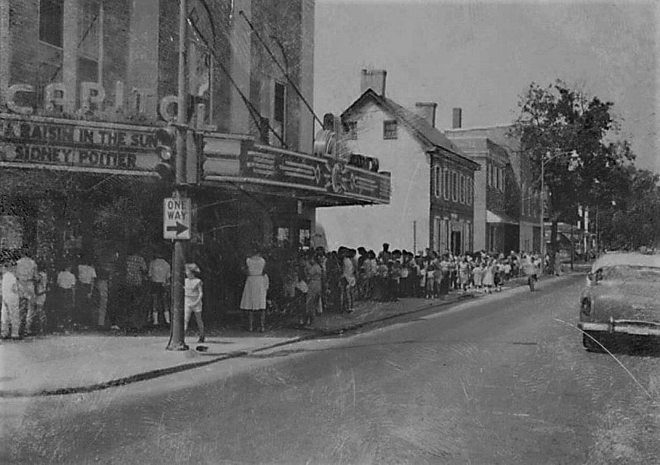 Capitol Theater matinee in Dover DE 8-29-1961