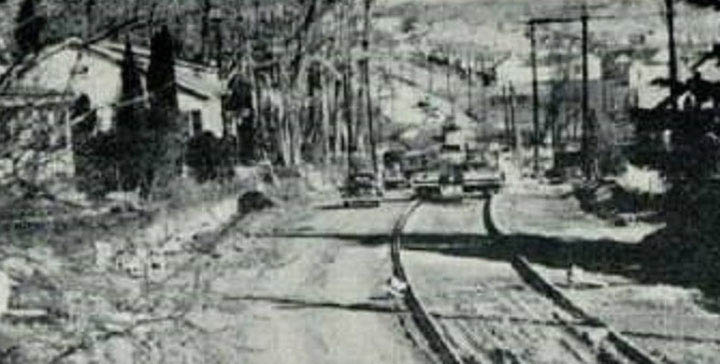 Center Road WILM DE before construction in 1955