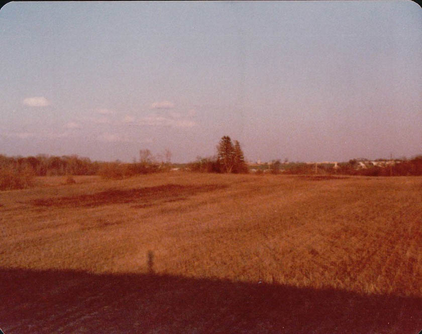 Christiana Mall location before there was a mall in DE - 1976 b