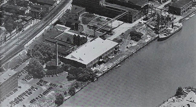 Christina River Railway Office Bldg in Wilmington DE 1939