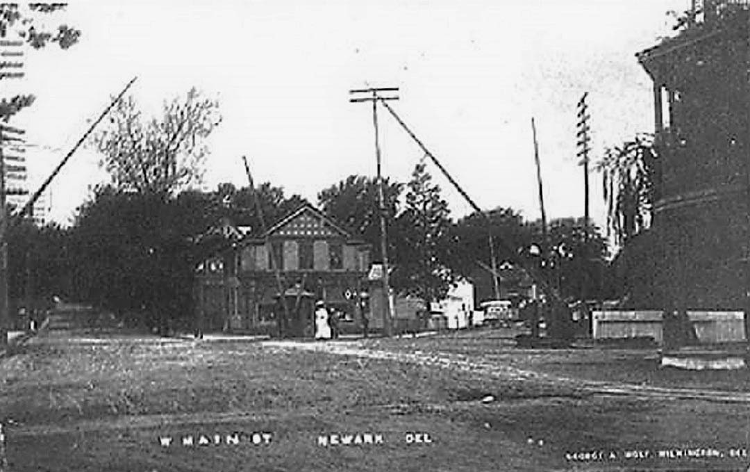 Deer Park on right Newark DE circa 1899