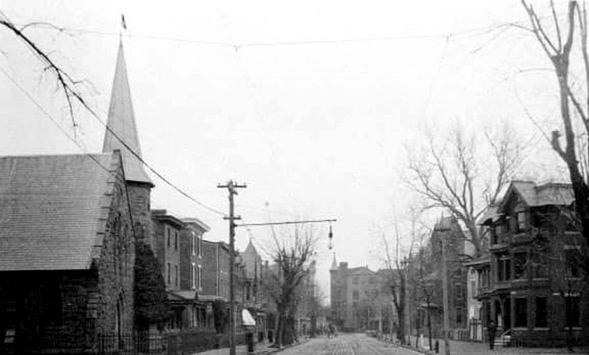 Delaware ave and Washington Streets Wilmington DE 1890s