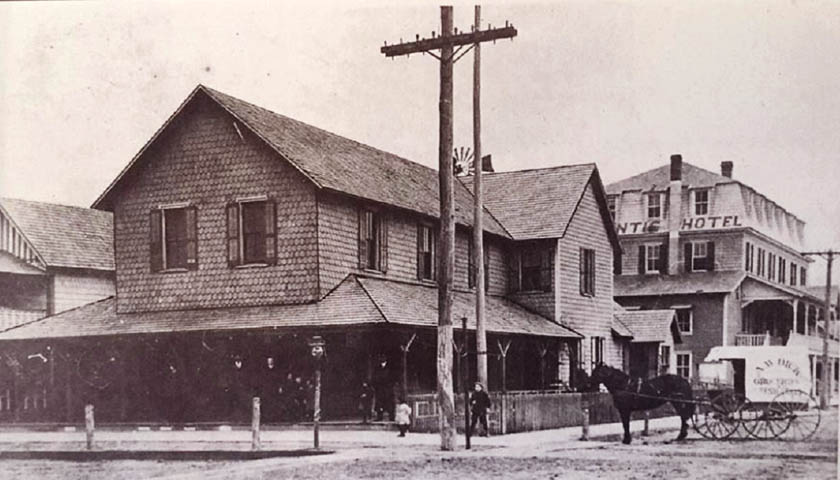 Dicks Store on First Street and Rehoboth Avenue in Delaware late 1800s