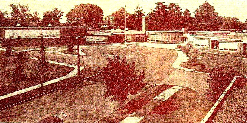 Edgemore Elementary school in Claymont Delaware circa mid 1960s
