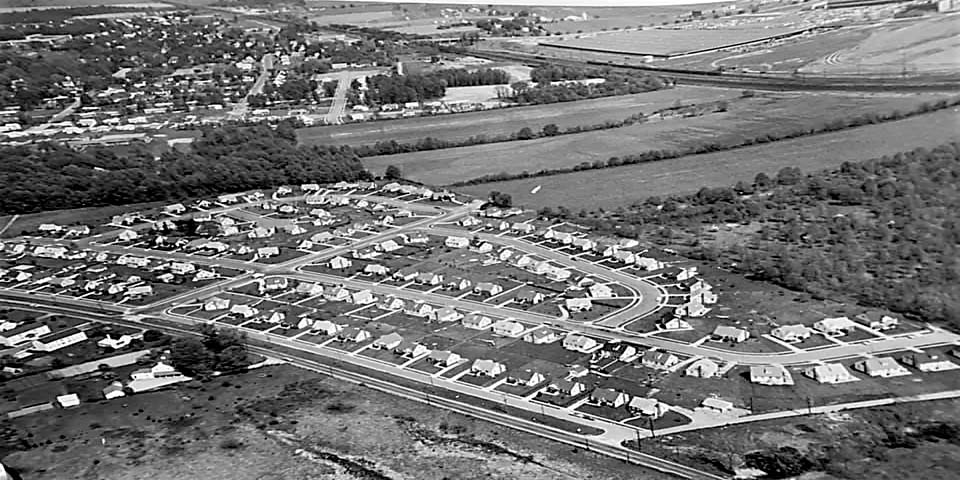 Elkton Road area of Newark DE in the 1960s - B