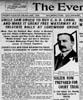 Evening Journal front page in WILMINGTON DE 9-17-1913