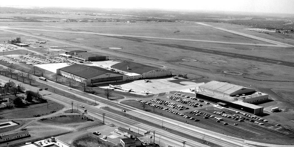 GREATER WILMINGTON DE AIRPORT AREIAL VIEW CIRCA 1970