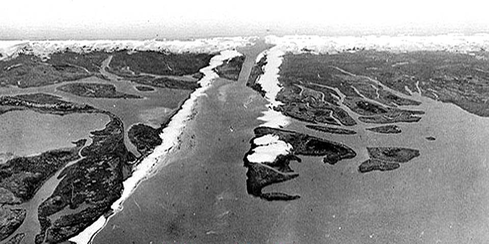 Indian River Inlet in southern Delaware 1930s
