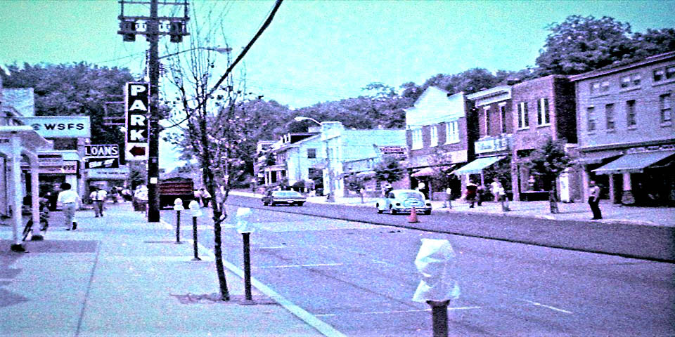 MAIN STREET IN NEWARK DELAWARE IN JUNE OF 1976