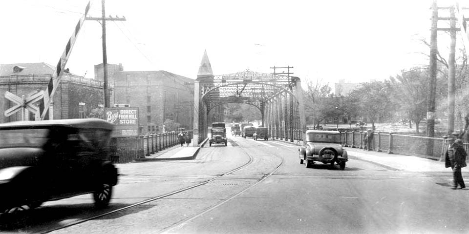 Market Street Bridge was built in 1887 Wilmington Delaware 1928