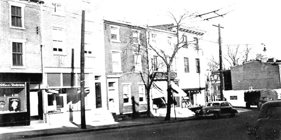 Market Street between 12th and 13th Streets in Wilmington Delaware in 1946