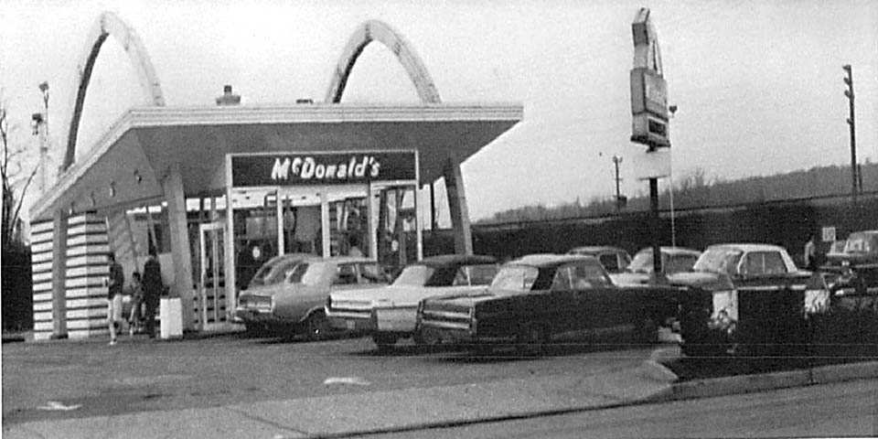 McDonalds at 374 East Main Street in Newark Delaware 1964