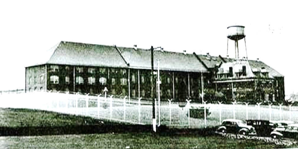 New Castle County Workhouse Prison on Greenbank Road in Wilmington Delaware 1930s - 1