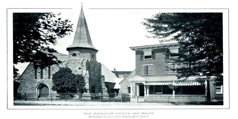 NEW JERUSALEM CHURCH IN WILMINGTON DELAWARE CIRCA EARLY 1900s