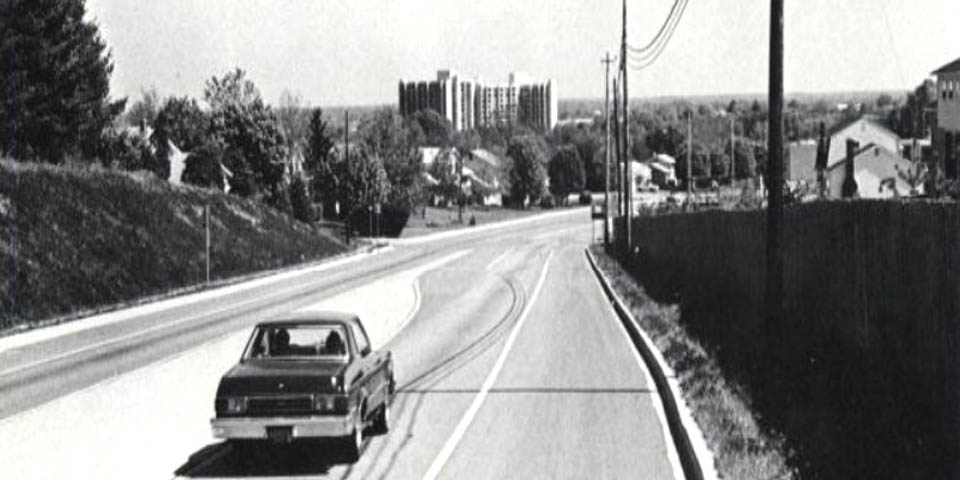 New London Road Route 896 in Newark Delaware 1977