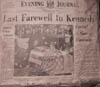 NEWS JOURNAL FRONT PAGE IN WILMINGTON DELAWARE 11-23-1963