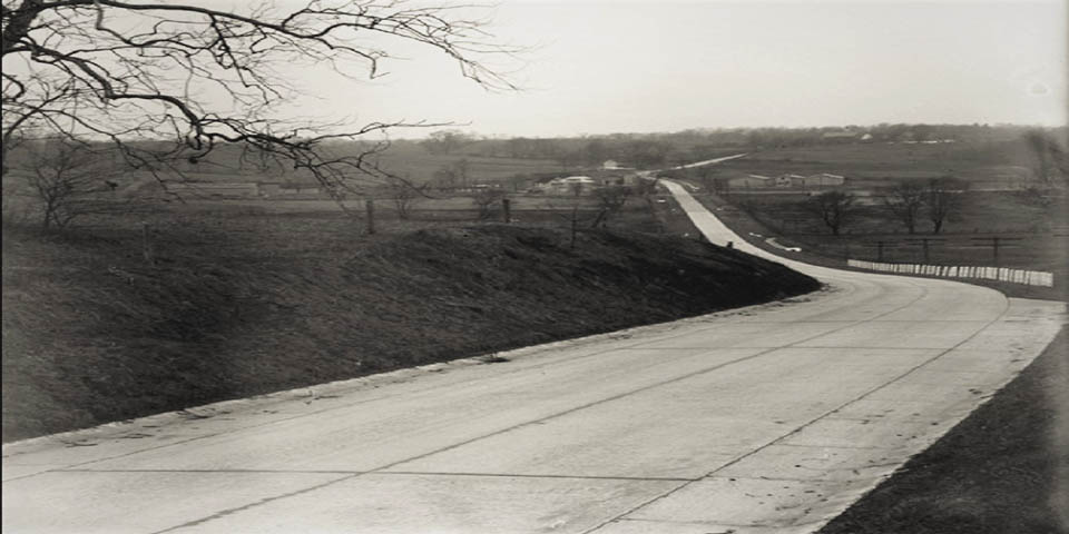 Papermill Road between Newark Delaware and Limestone Road near Upper Pike Creek Road circa 1930s