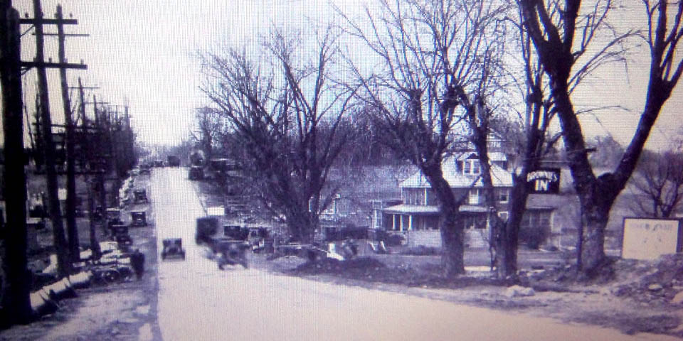 Philadelphia Pike near Smittys Auto Parts in Holly Oak-Gwinhurst Delaware circa 1920s