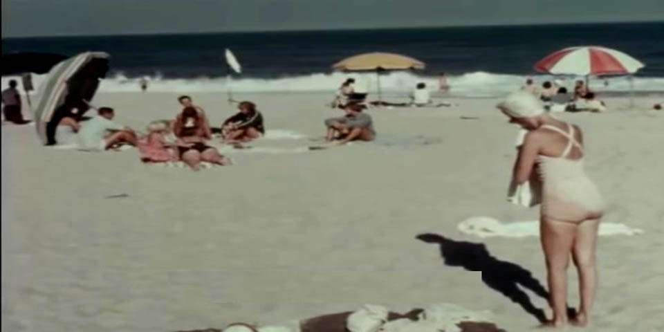 REHOBOTH BEACH DELAWARE LEISURE DAY IN THE 1950s