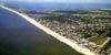 REHOBOTH BEACH DELAWARE AREAL VIEW CIRCA EARLY 1960s - A
