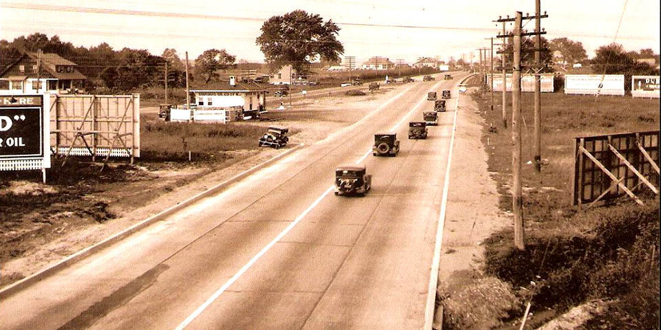 ROUTE 13 AND 40 IN DELAWARE 1931
