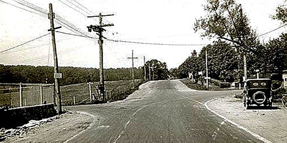 Route 202 CONCORD PIKE AND FOULK RD IN WILMINGTON DELAWARE 1920
