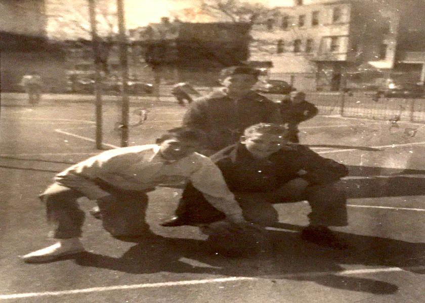 SACRED HEART SCHOOL PLAYGROUND IN WILMINGTON DELAWARE with Billy Sheing-Tony Llorca-Ross Uitica 1960s