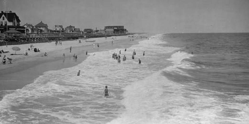 SHORELINE IN REHOBOTH BEACH DELAWARE August-25-1925