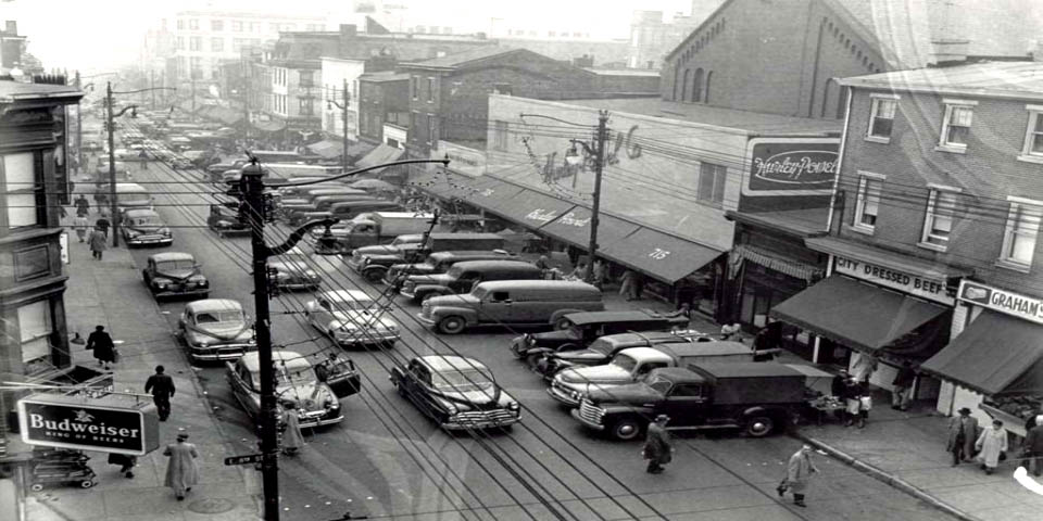 South of 8th Street on King Street in Wilmington Delaware 1949