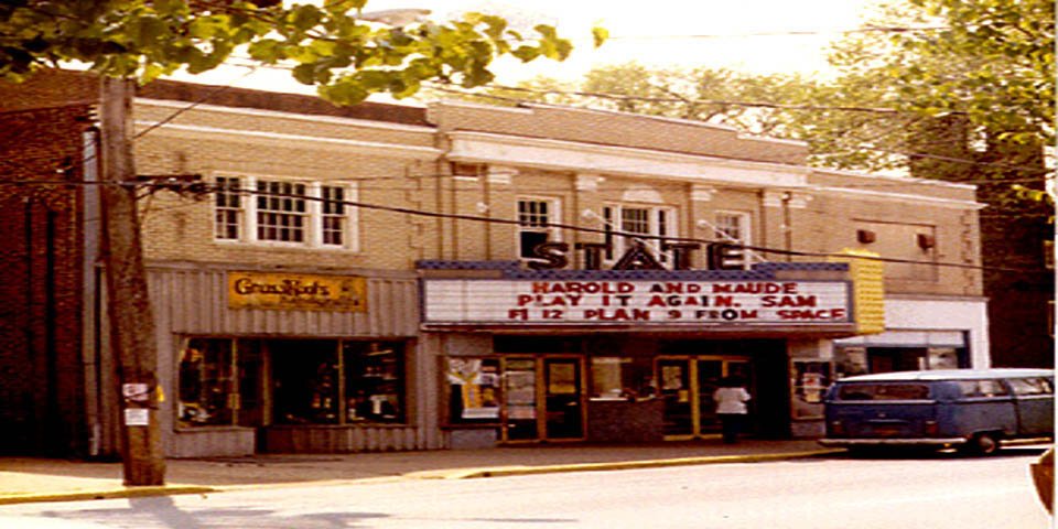 STATE THEATER ON MAIN STREET IN NEWARK DELAWARE EARLY 1980s