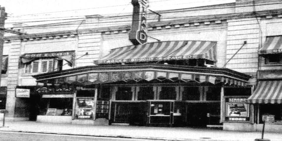 The Strand Movie Theater at 30th and Market Streets in Wilmington Delaware circa