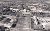 Univeristy of Delaware Mall Green aerial view looking from the south circa 1952