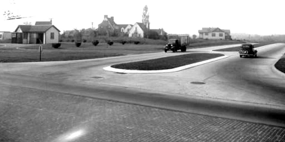 Washington Street Extension and Troop 1 on the left intersection of Philadelphia Pike in Wilmingfton Delaware 10-16-1933