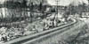 White Clay Creek Bridge under construction in Newark Delaware 1955