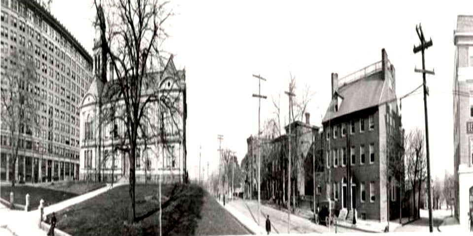 Wilmington Courthouse on Rodney Sqaure in Wilmington Delaware 1910
