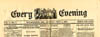 WILMINGTON DELAWARE EVENING NEWS PAPER SEPTEMBER 4TH 1871