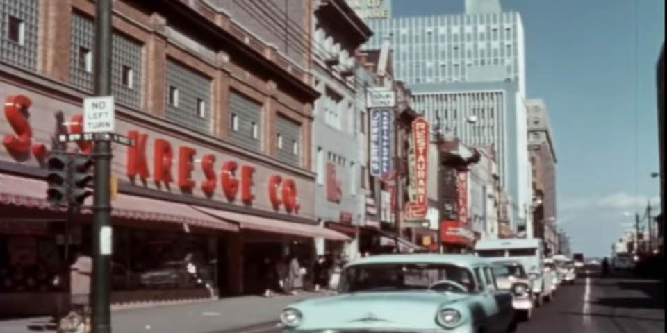 WILMINGTON DELAWARE KRESEGE COMPANY STORE ON MARKET STREET IN  1950s