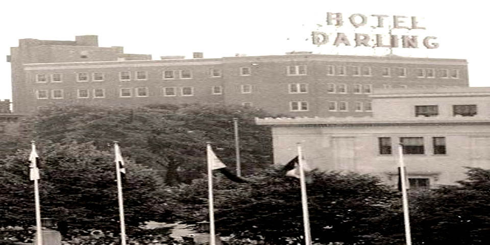 Wilmington Delaware Hotel Darling - later Hotel Rodney - at 1105 Market Street circa early 1940s