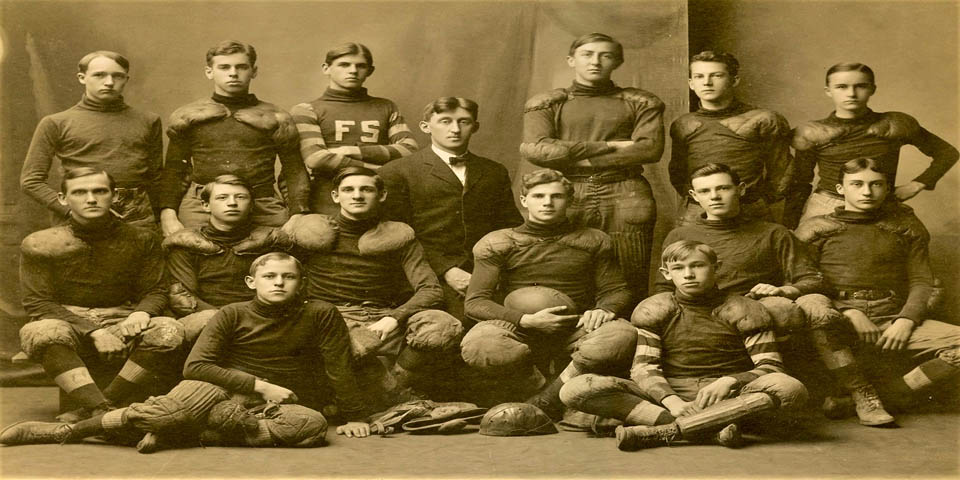 Wilmington Friends School in Delaware football team circa late 1800s