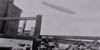 Zeppelin Hindenberg flying over Wilmington Delaware in 1925